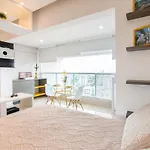 Lindo Studio No 26ºandar Com Garagem E Limpeza Diaria No Brooklin
