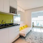 Lindo Studio No 26ºandar Com Garagem E Limpeza Diaria No Brooklin