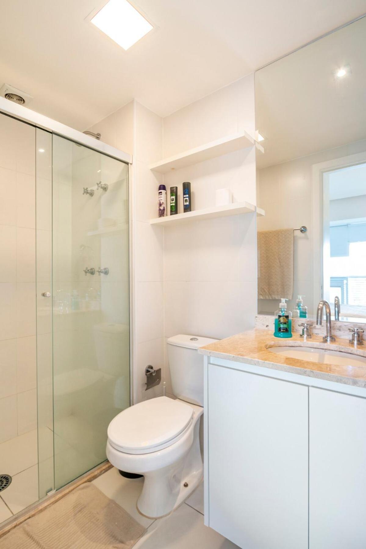 Lindo No 26ºandar Com Garagem E Limpeza Diaria No Brooklin Apartamento *