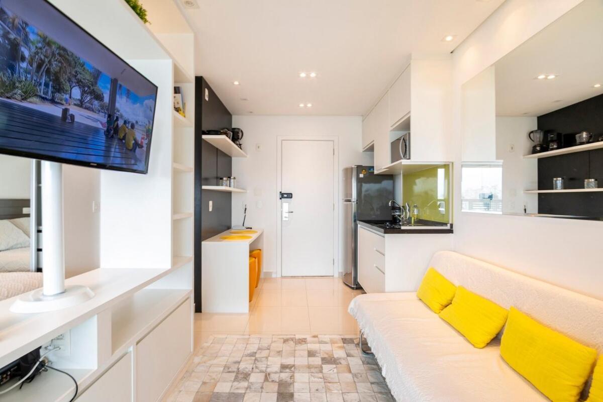 Apartamento Lindo No 26ºandar Com Garagem E Limpeza Diaria No Brooklin